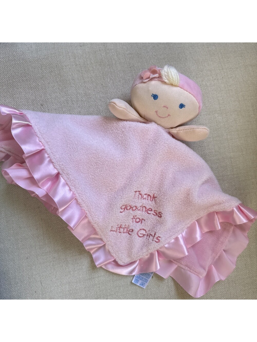Kids Preferred Lovey Girl Security Blanket Thank Goodness for Little Girls Doll